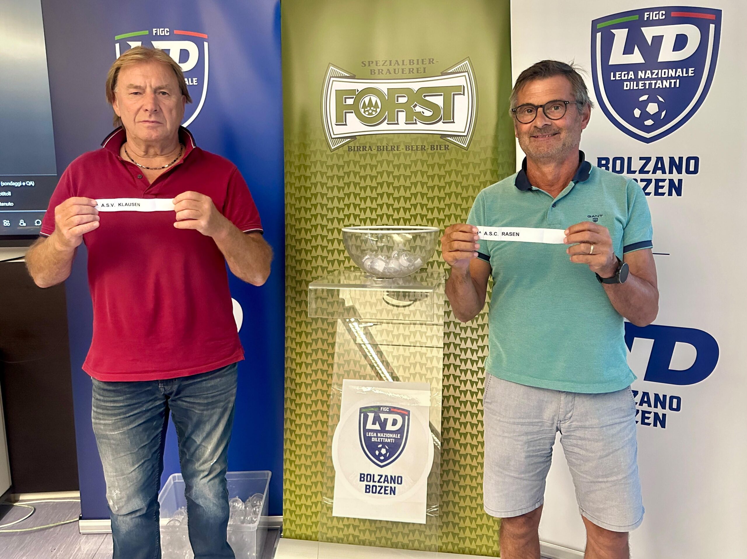 Coppa Provincia Forst, il programma degli ottavi di finale