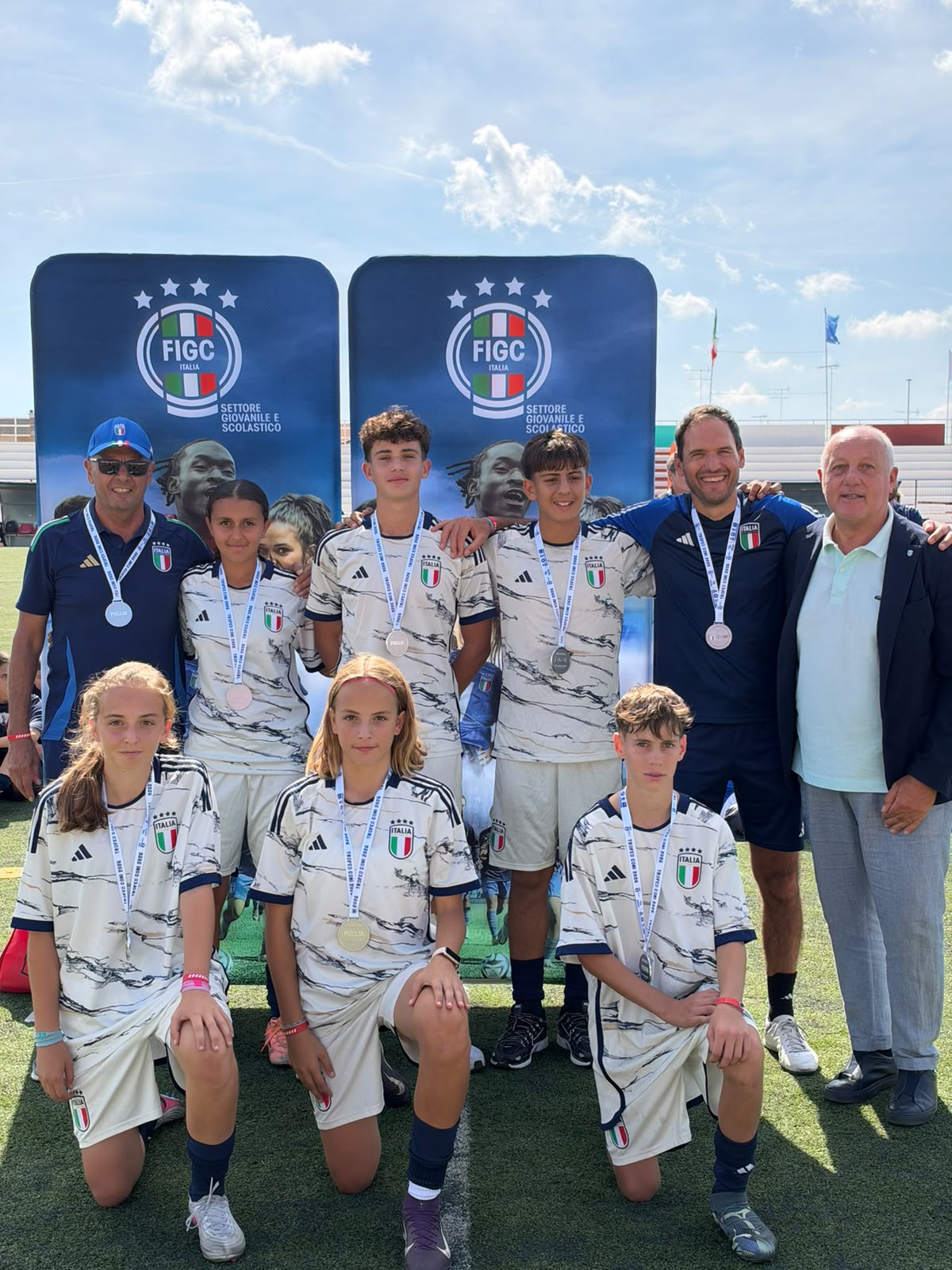 La selezione SGS-FIGC di Bolzano è argento al Trofeo Coni 2026